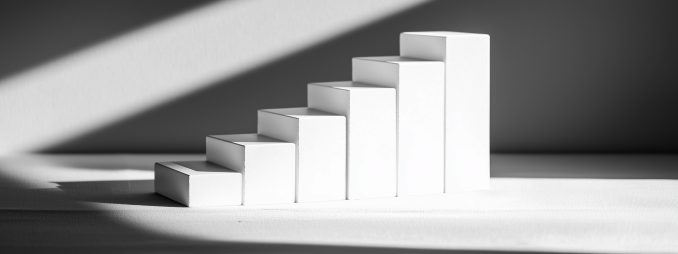 Белый график